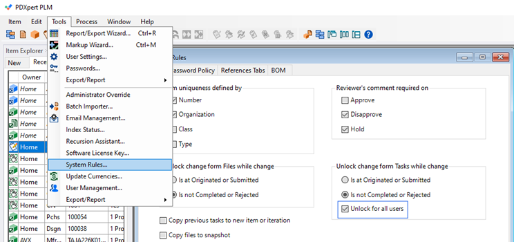 All users can add tasks on Change