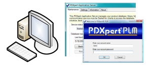 PDXpert single-user installation block diagram